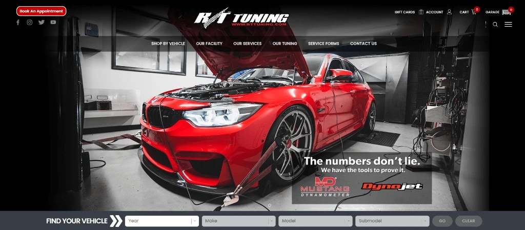 RT Tuning, the previous website