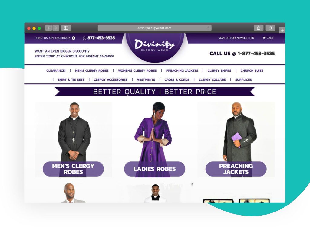 Divinity Clergy Robes Case Study