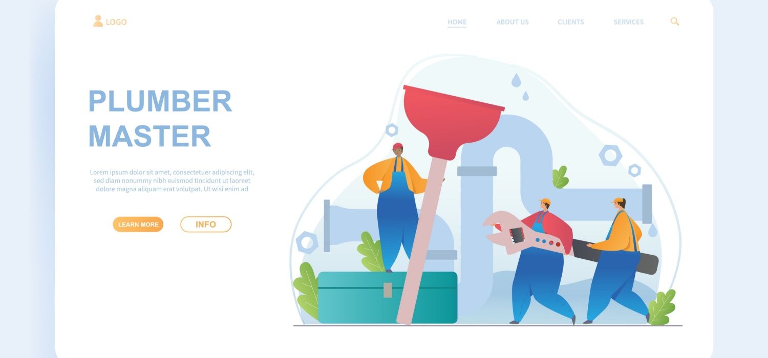 plumber web design
