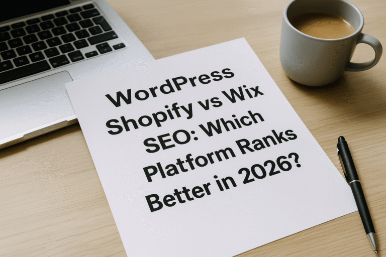 WordPress vs Shopify vs Wix SEO: Which Platform Ranks Better in 2026?
