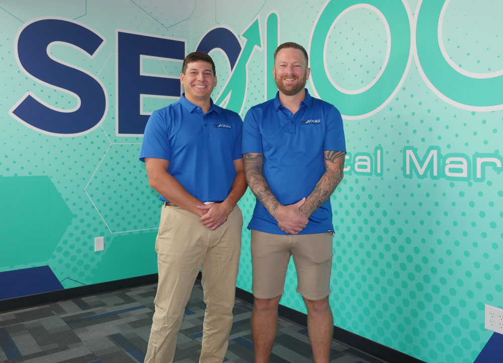 Marc Brookland and Nick Quirk, hosts of Locale Lounge